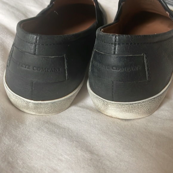 Frye Dylan Slip-on Sneakers Size 7 Black Loafers - Picture 2 of 4